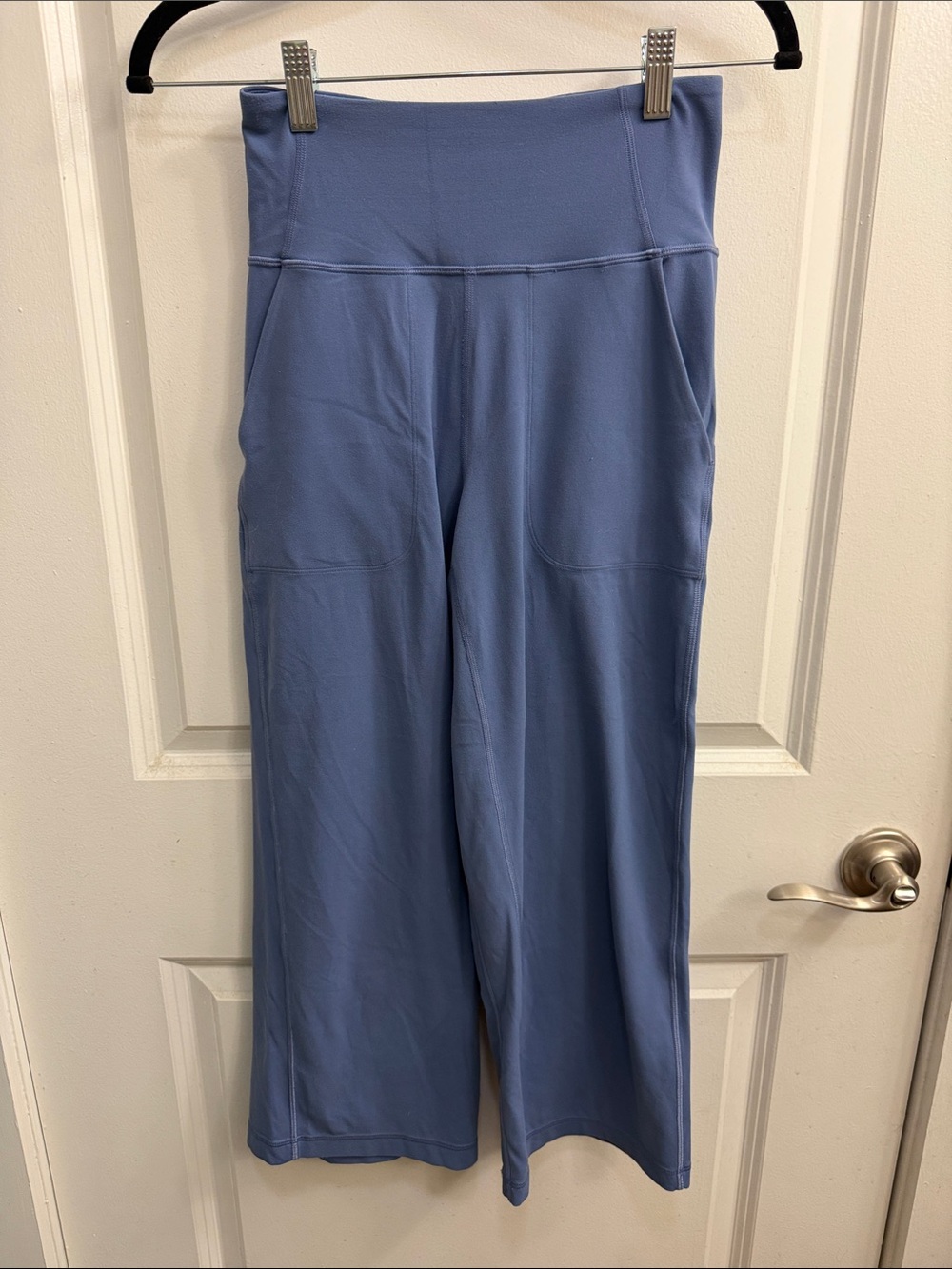 lululemon athletica High-Rise Wide-Leg Pants in Dusty Blue